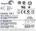SEAGATE CHEETAH 15K.7 600GB 15K 16MB SAS-2 3.5'' ST3600057SS