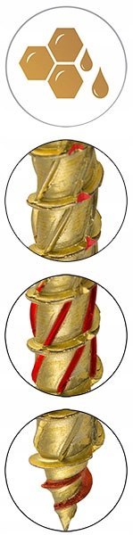 Wkręty do drewna Wkręt-Met 10 x 380 mm 15 szt.