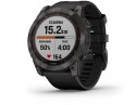 Zegarek sportowy Garmin Fenix 7X Sapphire Solar czarny