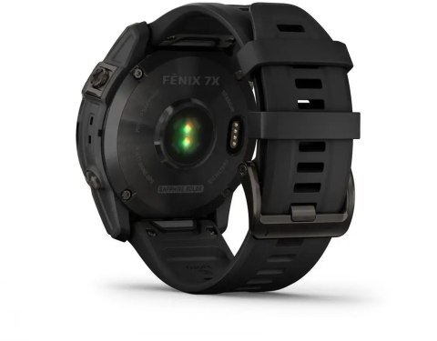 Zegarek sportowy Garmin Fenix 7X Sapphire Solar czarny
