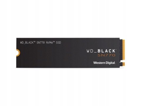 Dysk SSD WD Black SN770 1TB M.2 2280 PCI-E x4 Gen4 NVMe (WDS100T3X0E)