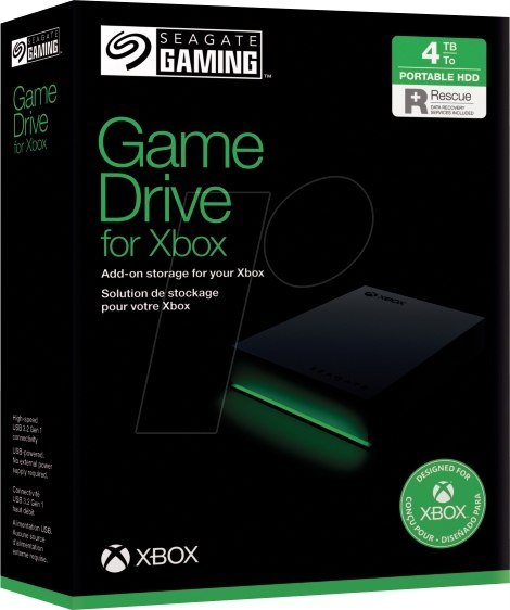Dysk zewnętrzny HDD Seagate Game Drive Xbox 4TB STKX4000402