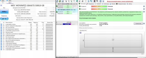 Dysk zewnętrzny HDD Silicon Power Armor A60 5TB Green-Black