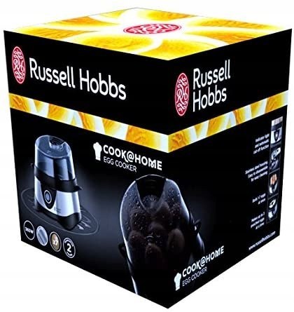 Jajowar Russell Hobbs Egg Cooker 140 48-56 srebrny/szary