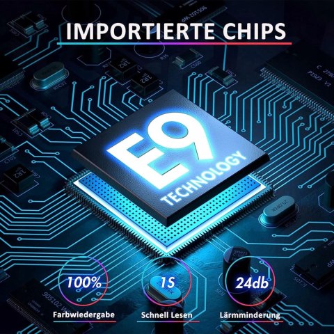 Odtwarzacz DVD Ceihoit czarny z HDMI, obsługuje DVD-Video i VCD