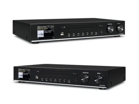 Radio sieciowe DAB+, FM, internetowe TechniSat DigitRadio 143 CD