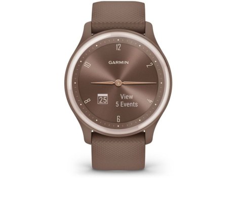 Smartwatch Garmin Vivomove Sport brązowy
