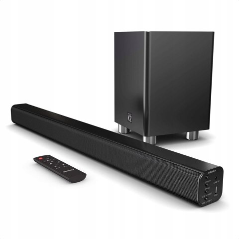 Soundbar Majority K2 2.1 150W bluetooth