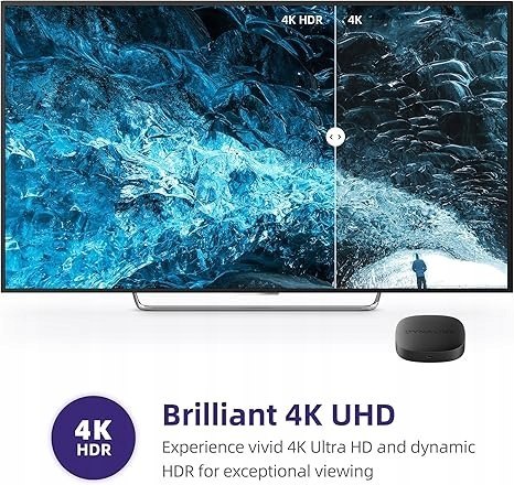 TV BOX Dynalink DL-ATV36 Android TV 4K HDMI Pilot sterowanie głosem