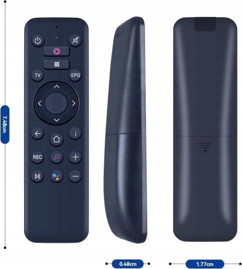 Zastępczy pilot głosowy do Telekom Magenta TV Stick WH211107F 40899565