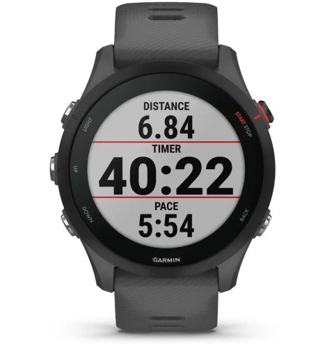 Zegarek sportowy Garmin Forerunner 255 Szary (010-02641-10)