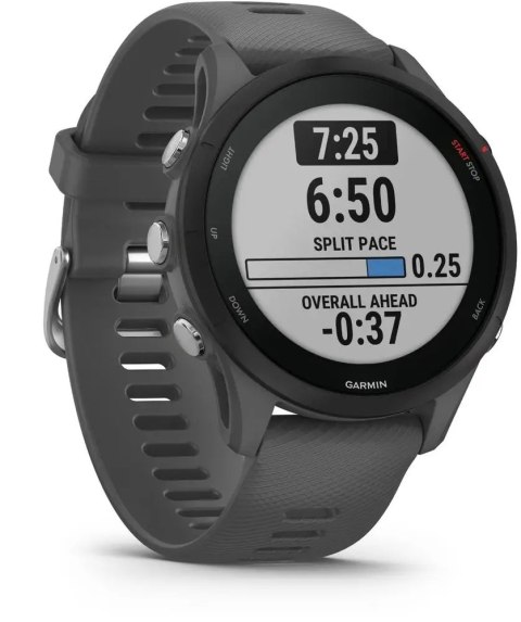 Zegarek sportowy Garmin Forerunner 255 Szary (010-02641-10)