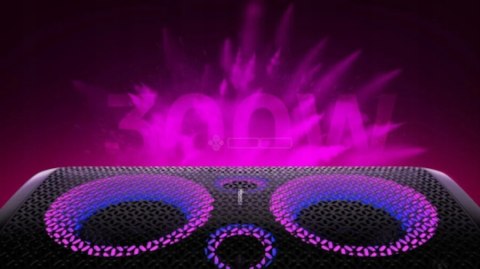 Głośnik przenośny Hisense Party Rocker HP100 czarny 300 W