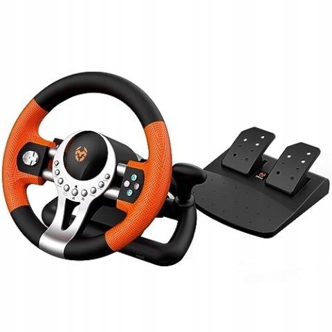 KROM K-DRIVER kierownica z pedałami na PC, PS3, PS4 XBOX