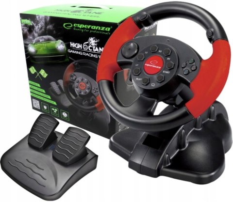 Kierownica Esperanza WX300 HIGH OCTANE do PC/PS2/PS3
