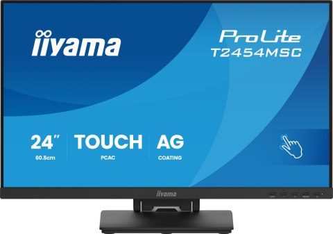 Monitor LED iiyama T2454MSC-B3AG 23,8 " 1920 x 1080 px IPS / PLS
