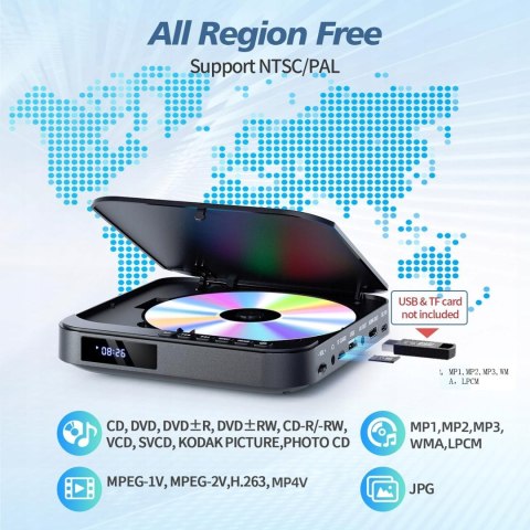 Odtwarzacz DVD Desobry MINI ODTWARZACZ DVD