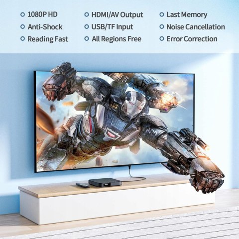 Odtwarzacz DVD Desobry MINI ODTWARZACZ DVD