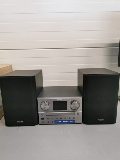 Philips TAM8905/10 Mikrowieża DAB+, USB Spotify Connect, CD, MP3-CD