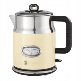 RUSSELL HOBBS Czajnik Elektryczny Retro 1,7L 2400W Kremowy Stal Nierdzewna