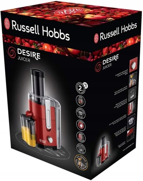 Sokowirówka Russell Hobbs 24740-56 czerwony 550 W