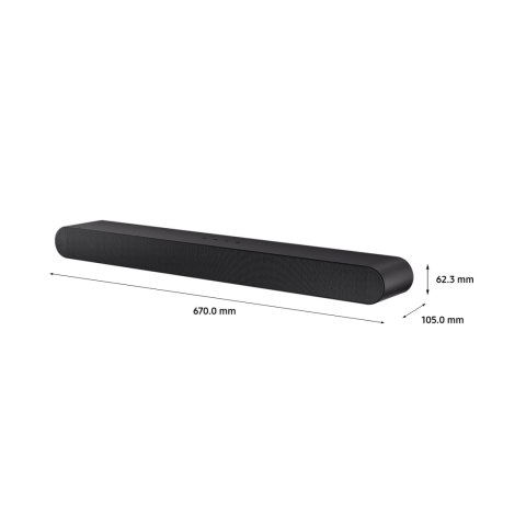 Soundbar Samsung HW-S50B 3.0 140 W czarny