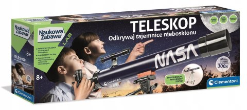TELESKOP NASA NAUKOWA ZABAWA CLEMENTONI 50759