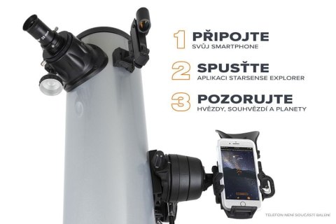Teleskop astronomiczny Celestron StarSense Explorer DX 130