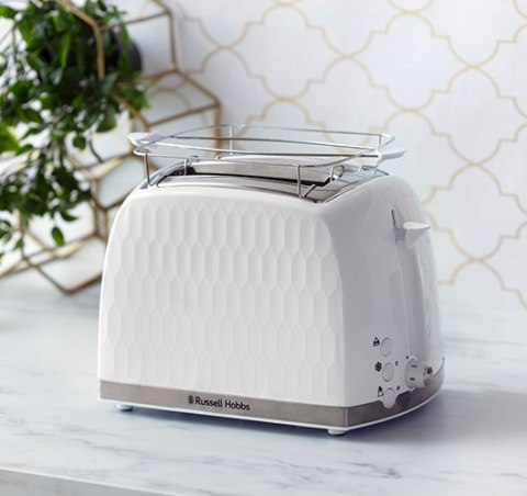 Toster RUSSELL HOBBS Honey Comb 26060-56 Biały