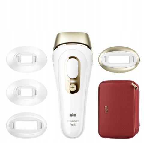 Depilator Braun PL5382 Silk-expert Pro 5 IPL Golarka SkinPro 2.0 SensoAdapt