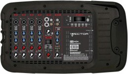 HH Electronics VECTOR by HH VRC-210 2 x 500 W 6-kanałowy mikser z Bluetooth