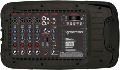 HH Electronics VECTOR by HH VRC-210 2 x 500 W 6-kanałowy mikser z Bluetooth