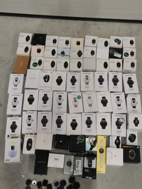 Pakiet uszkodzonych smartwatch Huawei Watch GT 2 46 mm i inne 87szt!