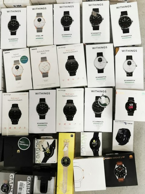 Pakiet uszkodzonych smartwatch Huawei Watch GT 2 46 mm i inne 87szt!