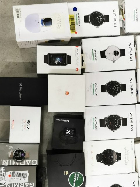 Pakiet uszkodzonych smartwatch Huawei Watch GT 2 46 mm i inne 87szt!