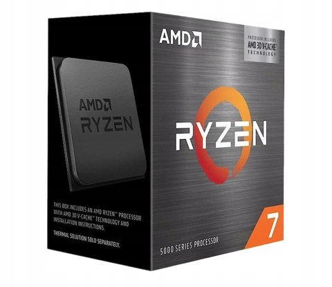 Procesor AMD Ryzen 7 5700X3D 8x3.0 GHz 100MB cache 3D BOX 100-100001503WOF