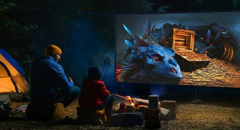 Projektor DLP XGIMI Halo + Full HD 900 ANSI Wi-Fi Bluetooth Android TV