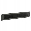 Adam Hall 87222 BRUSH Panel ze szczotką do szafy rack, 2U, stal