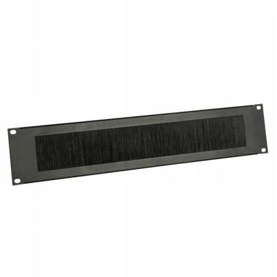Adam Hall 87222 BRUSH Panel ze szczotką do szafy rack, 2U, stal
