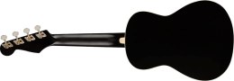 Fender Avalon Tenor ukulele z orzecha włoskiego Czarny