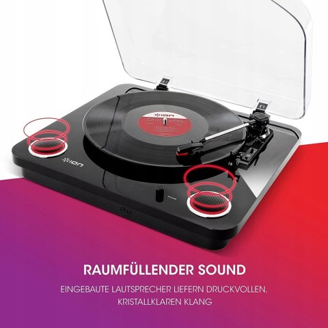 Gramofon ION Audio Max LP czarny