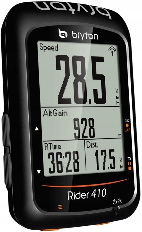 Licznik rowerowy bezprzewodowy BRYTON Rider 410E