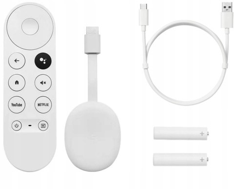Odtwarzacz multimedialny Google Chromecast 4k 4 GB