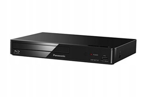 Panasonic DMP-BDT167EF odtwarzacz Blu-ray czarny USB HDMI wiele formatów