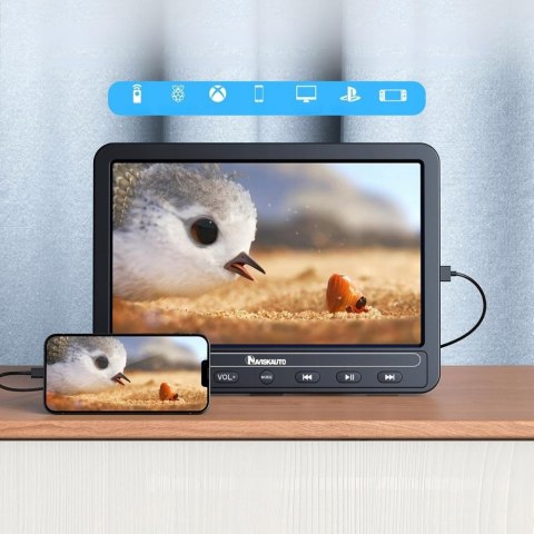 Przenośny odtwarzacz DVD Naviskauto NB0502B