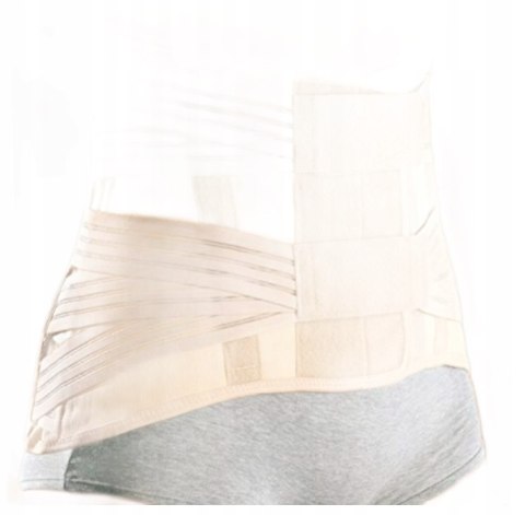 RO+TEN SOB niski półsztywny damski gorset ortopedyczny rozmiar M kremowy