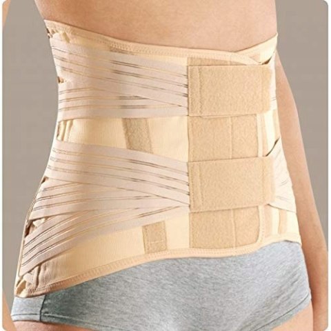 RO+TEN SOB niski półsztywny damski gorset ortopedyczny rozmiar M kremowy