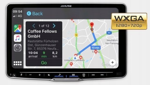 Radio samochodowe Alpine ILX-F905D 1-DIN