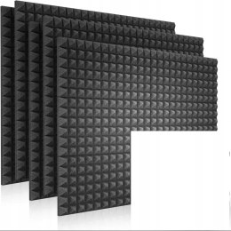 SVILINEK Zestaw 60 paneli akustycznych z pianki poliuretanowej 2