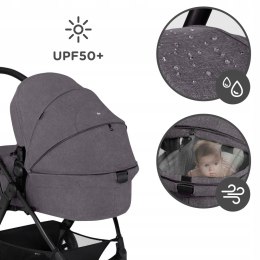 Wózek 3w1 Kinderkraft XMOOV DARK GREY